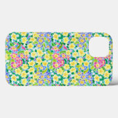  Roze Blauw Geel Primroses Powis iPad Case (Achterkant (horizontaal))