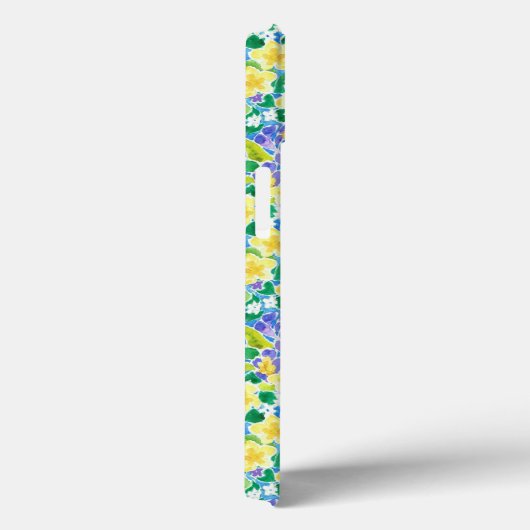  Roze Blauw Geel Primroses Powis iPad Case (Achterkant / Rechts)