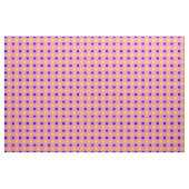 Roze Blauw Geel Stippen Design Stof (Yard (91,4 cm))