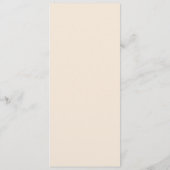 Roze Blauw Gele Aquarel Boho Wilde Bloemen Menu (Achterkant)