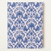 Roze & Blauw Grandmillennial Planner (Achterkant)