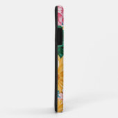 Roze Blauw Groen Geel Sinaasappel Bloem Art Patroo Case-Mate iPhone Case (Achterkant/rechts)