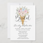 Roze blauw-ijs-Vrijgezellenfeest met klonen uitnod Kaart (Voorkant)