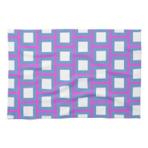 Roze Blauw Kleurrijke Vierkanten Modern 4Sascha