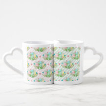 ROZE & BLAUW MET PASTELKLEURIGE PAAS EIEREN