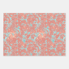 roze blauw omwikkelen inpakpapier vel