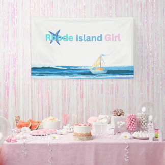 Roze Blauw Rhode Island Ocean Zee Spandoek