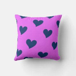 Roze Blauw Schattige Gezellig Modern Romantisch Ch Kussen