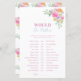 Roze blauw Vrijgezellenfeest wil ze liever spel