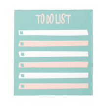 Roze Blauw Witte Eenvoudige Takenlijst