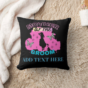 Roze Blauw & Zwart Moeder Moeder Mam Moeder van de Kussen