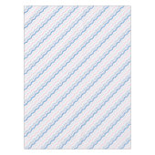 Roze blauwe avy lijnen tafelkleed (Voorkant)