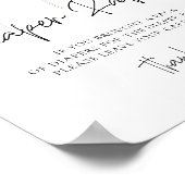 Roze & Blauwe Ballon Geslacht onthullen Luier Raff Poster (Hoek)