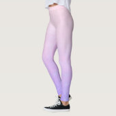 Roze blauwe bijtende ombre leggings (Links)