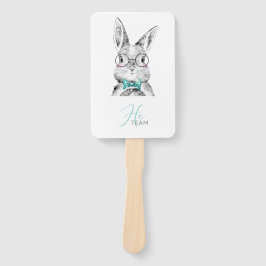 Roze Blauwe Bunnies Handwaaier