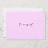 Roze Blauwe Cupcake Kleurrijke 30e verjaardag Kaart (Achterkant)