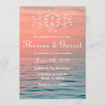 Roze, blauwe en Paarse uitnodiging voor elke wedst