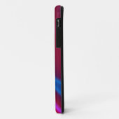 roze blauwe en rode telefoonbehuizing Case-Mate iPhone case (Achterkant/links)