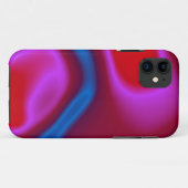 roze blauwe en rode telefoonbehuizing Case-Mate iPhone case (Achterkant (horizontaal))