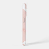 Roze Blauwe Esthetische iPhone Hoes Hoesje (Rechterkant)
