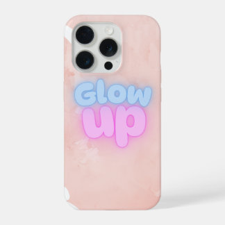 Roze Blauwe Esthetische iPhone Hoes 15 Pro Case