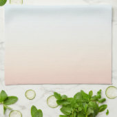 Roze blauwe handdoek (Gevouwen)