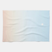 Roze blauwe handdoek (Horizontaal)