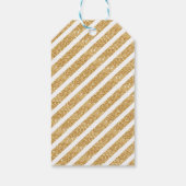 Roze & Blauwe High Five Cadeaubijslags Cadeaulabel (Achterkant)