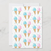 Roze blauwe ijsbreker kaart (Achterkant)