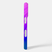 Roze & Blauwe Ombre iPhone 16 Hoesje (Achterkant / Rechts)