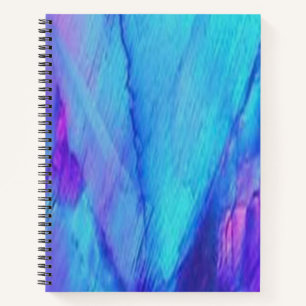 Roze & Blauwe Opal - Spiral Notitieboek