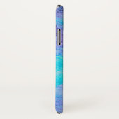 roze blauwe Paarse Waterverf kunst Case-Mate iPhone Case (Achterkant / rechts)