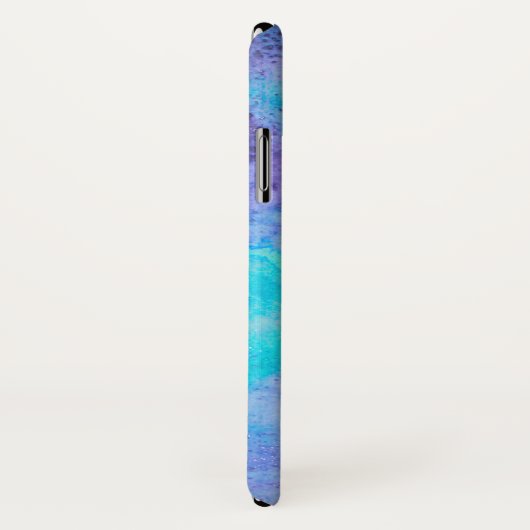  roze blauwe Paarse Waterverf kunst Case-Mate iPhone Case (Achterkant / rechts)