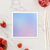 Roze, Blauwe Pastel Gradiënt Ombre Effect Telefoon Servet (Insitu)