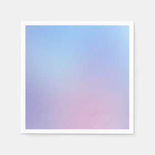 Roze, Blauwe Pastel Gradiënt Ombre Effect Telefoon Servet