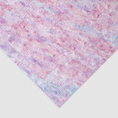Roze blauwe pastels met grafische structuur tissuepapier (Detail)