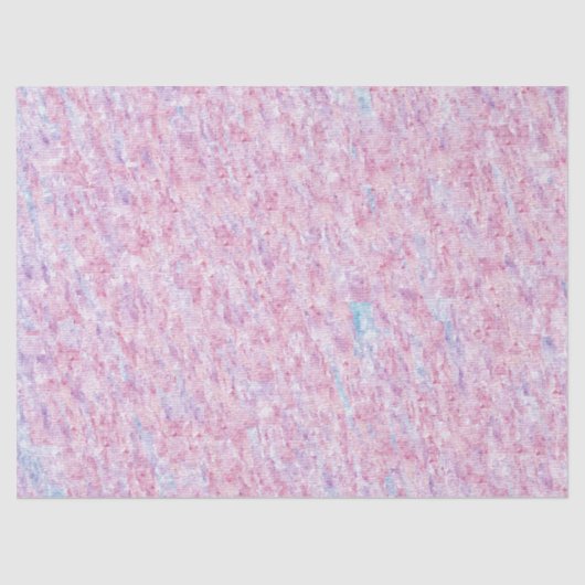 Roze blauwe pastels met grafische structuur tissuepapier (Voorkant)