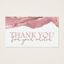 Roze blauwe plek dankzij de kortingskaart visitekaartje