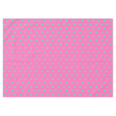 roze blauwe pooldots tafelkleed (Voorkant (Horizontaal))