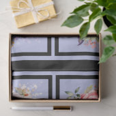 Roze & Blauwe Rose Boeketten Tegels Decoupage Tissuepapier (Geschenk)