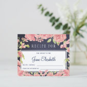 Roze blauwe spoelbruid om het recept te zijn (Staand voorkant)