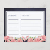 Roze blauwe spoelbruid om het recept te zijn (Achterkant)