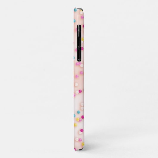 Roze blauwe sprintjes Schattig Snoep Case-Mate iPhone Case (Achterkant/links)