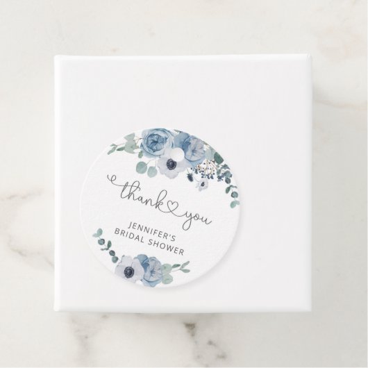 Roze blauwe vrijgezellenfeest-gunsttag bedankjes labels (In situ)