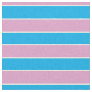 Roze, blauwe, witte strepen stof