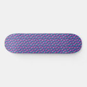 Roze blauwe zeemeermin persoonlijk skateboard (Horizontaal)