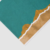 Roze Blauwgroen Abstract modern papier voor ontkop (Detail)