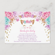 Roze blauwgroen florale katten voor baby