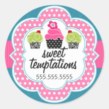 Roze Blauwgroen koekjesbakkerij