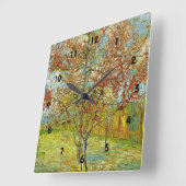 Roze bleekboom in Blossom Reminiscence of Mauve Vierkante Klok (Hoek)